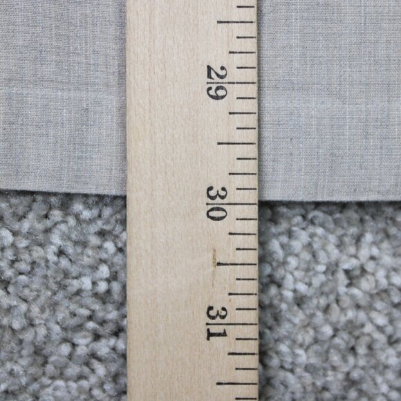 BOSS Hugo Boss Shirt Mens 16, 32/33 Beige 100% Cotton Long Sleeve Button Up - Picture 13 of 14